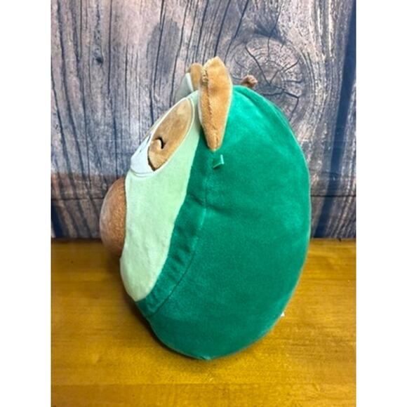 Squishmallows 7" Regina the Avocado Corgi Plush Toy Green - Picture 4 of 5